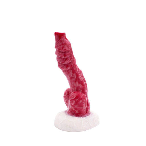 Kiotos Monstar - Fantasie Dildo No. 46 - 20.5 x 3.8 cm - Roze/Rood/Wit