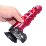 Kiotos Monstar - Fantasie Dildo Nr. 74 - Barnaby - Zwart/Rood