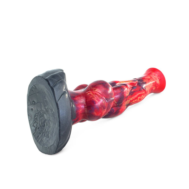 Kiotos Monstar - Fantasie Dildo Nr. 75 - Drogon - Rood/Paars/Zwart