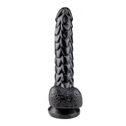 Kiotos Monstar - Echo - Dildo - 24,5 x 4 cm - Zwart