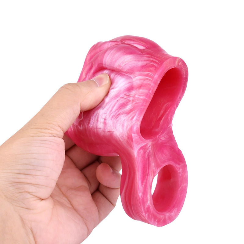Kiotos Monstar - Nightshade - Penis Sleeve - Extra Omvang - Verdikkend - Roze