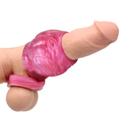 Kiotos Monstar - Nightshade - Penis Sleeve - Extra Omvang - Verdikkend - Roze