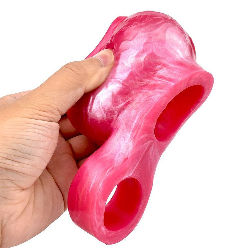 Kiotos Monstar - Stormheart - Penis Sleeve - Extra Omvang - Verdikkend - Roze