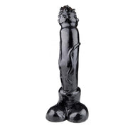 Kiotos Monstar - Tiger - Dildo - 33 x 7,5 cm - Zwart