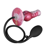 Kiotos Monstar - Vortexwing - Opblaasbare Dildo - Roze/Wit
