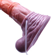 Kiotos Monstar - XXL Squirting Dildo Beast No. 58 Paolo the Pony - Rood/Wit