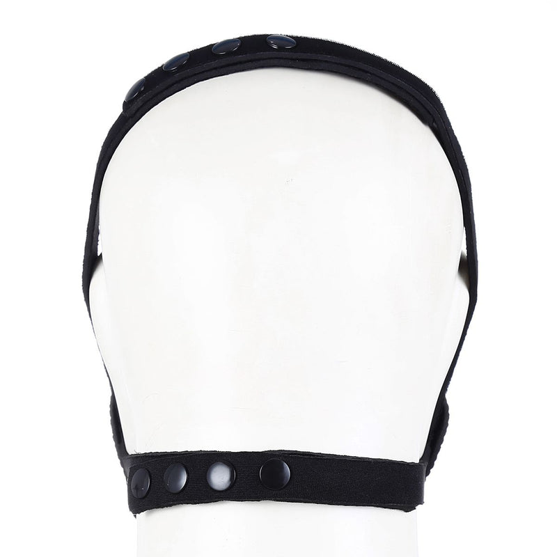 Kiotos - Neopreen Puppy Dog Gag/Mondmasker - Rood
