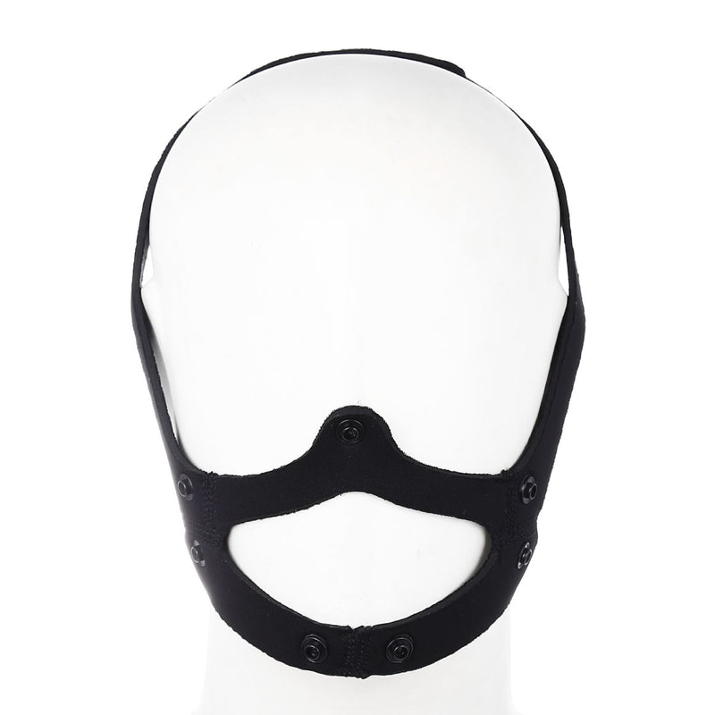 Kiotos - Neopreen Puppy Dog Gag/Mondmasker - Rood