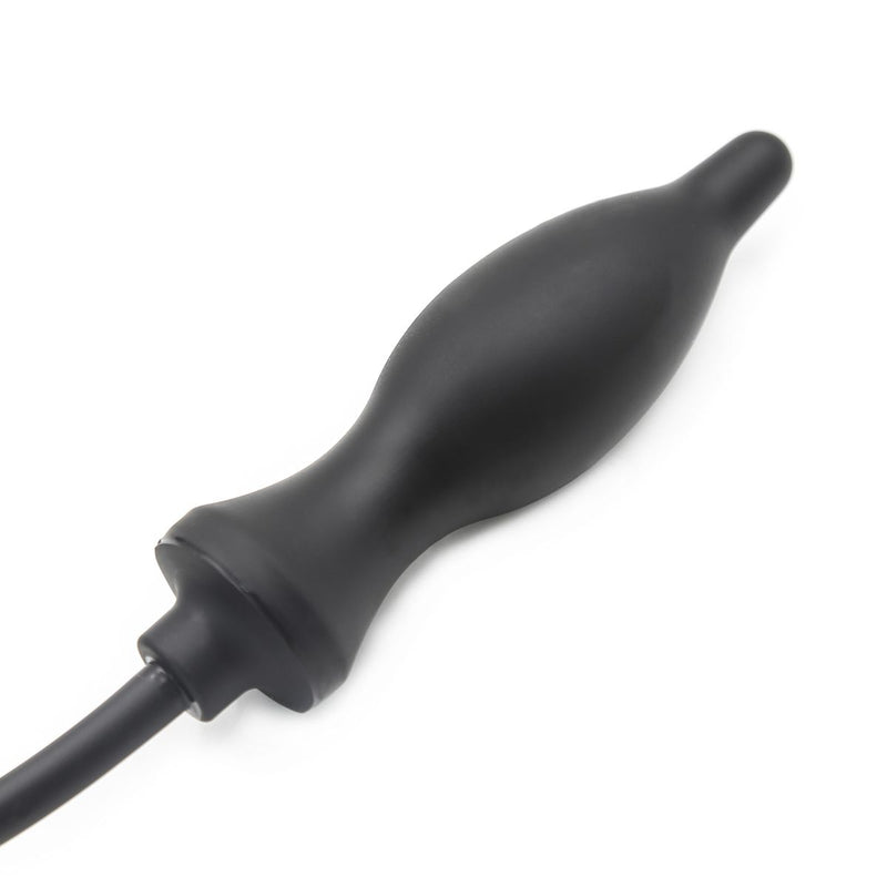 Kiotos - Opblaasbare Anaal Plug - Zwart