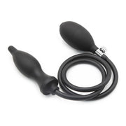 Kiotos - Opblaasbare Anaal Plug - Zwart