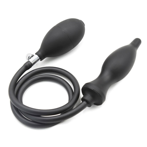 Kiotos - Opblaasbare Anaal Plug - Zwart