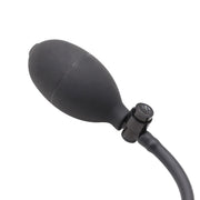 Kiotos - Opblaasbare Buttplug - Spade Anaalplug - Diameter 45 mm - Zwart