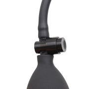 Kiotos - Opblaasbare Buttplug - Spade Anaalplug - Diameter 45 mm - Zwart