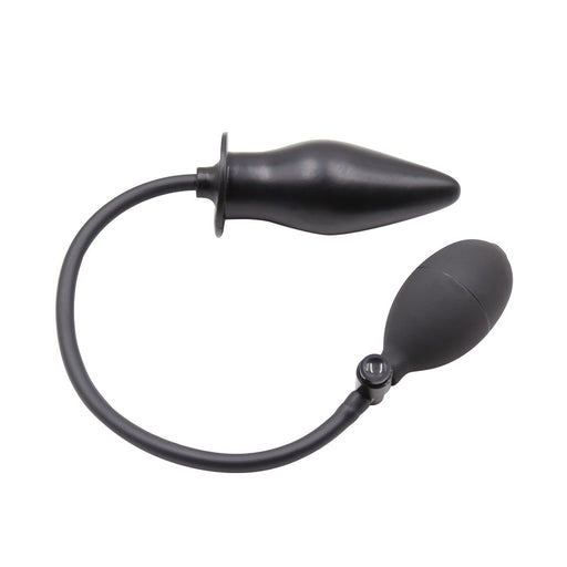 Kiotos - Opblaasbare Buttplug - Spade Anaalplug - Diameter 45 mm - Zwart