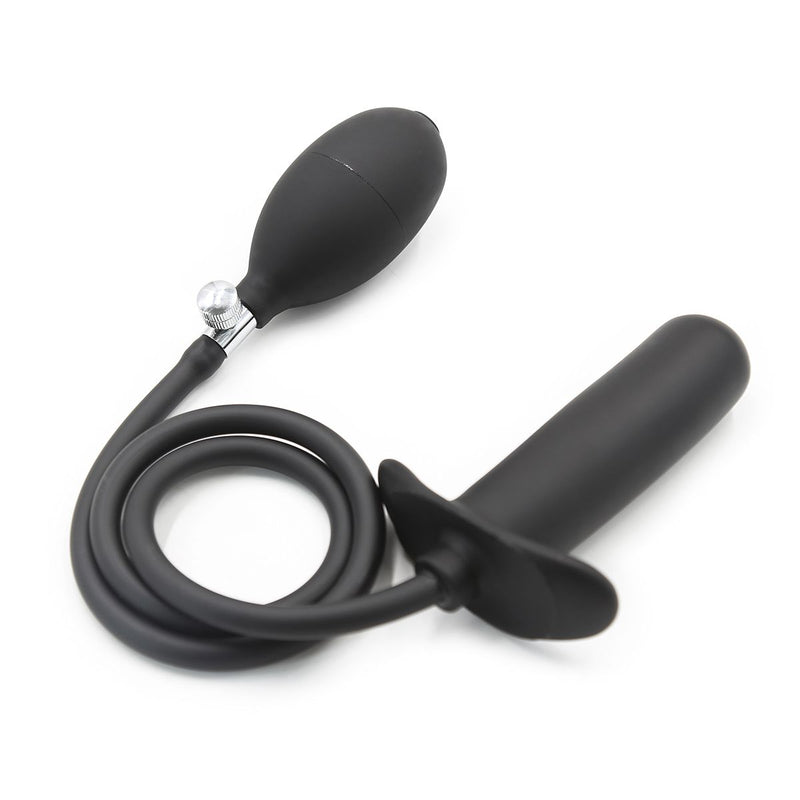 Kiotos - Opblaasbare Dildo Glad - Zwart