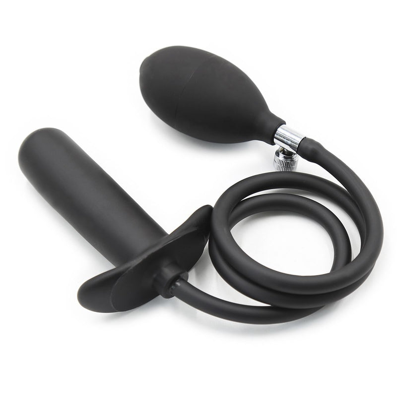 Kiotos - Opblaasbare Dildo Glad - Zwart