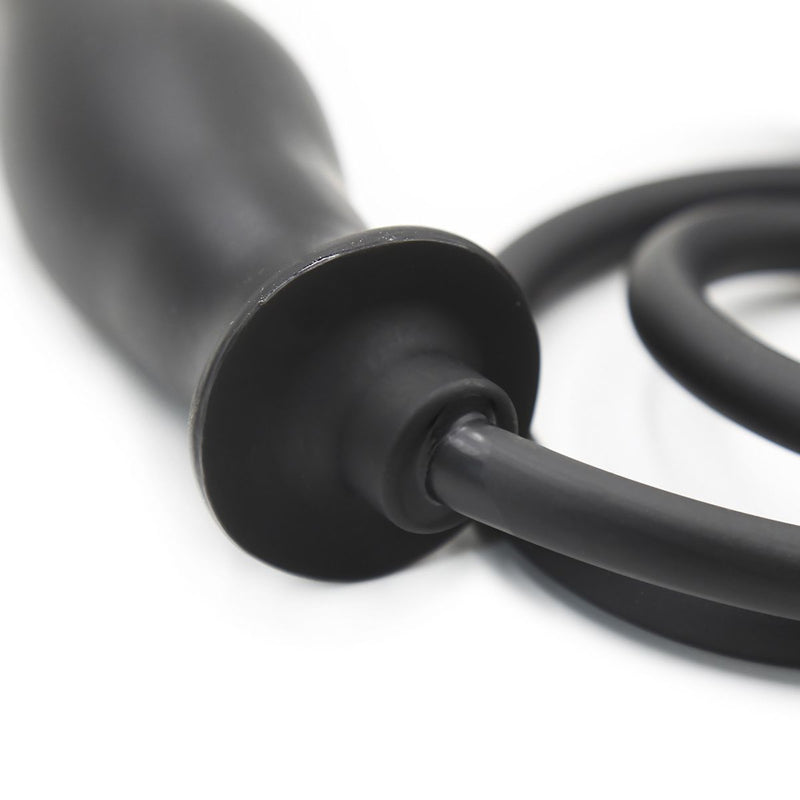 Kiotos - Opblaasbare Dildo Lang - Zwart