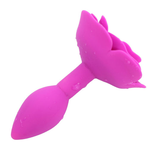 Kiotos - Roze Roos - Siliconen Anaal Plug