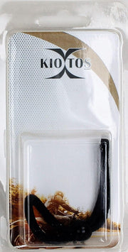 Kiotos - Siliconen Cockring Koordje - The Strangler - Zwart