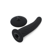Kiotos - Siliconen Dildo Nr. 2 Met Zuignap & geschikt Voor strap-ons - Zwart