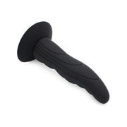 Kiotos - Siliconen Dildo Nr. 6 Met Zuignap & geschikt Voor strap-ons - Zwart