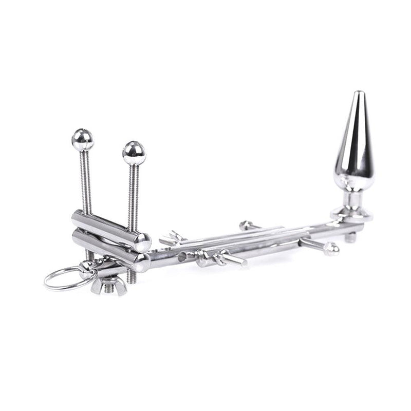 Kiotos - 4 in 1 CBT Device - Anaalplug - Ballstretcher - Ballcrusher - Erectie voorkomen