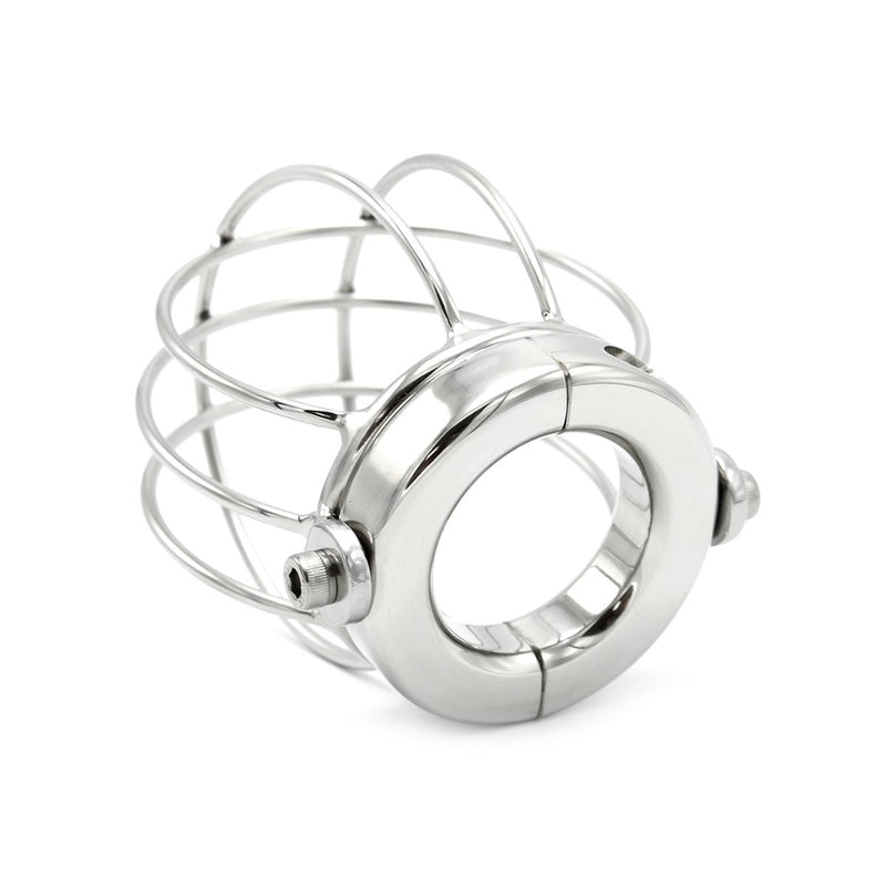 Kiotos - Ballstretcher Ball Cage - Scrotum Kooi - Balzak Achter De Tralies