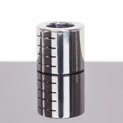 Kiotos - Ballstretcher RVS Met Groeven Scharnierend 56 mm Hoog Ø 35 mm