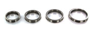 Kiotos - Cockring Met Groeven RVS - 10 mm breed-Erotiekvoordeel.nl