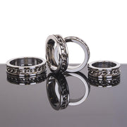 Kiotos - Cockring Met Ketting detail RVS