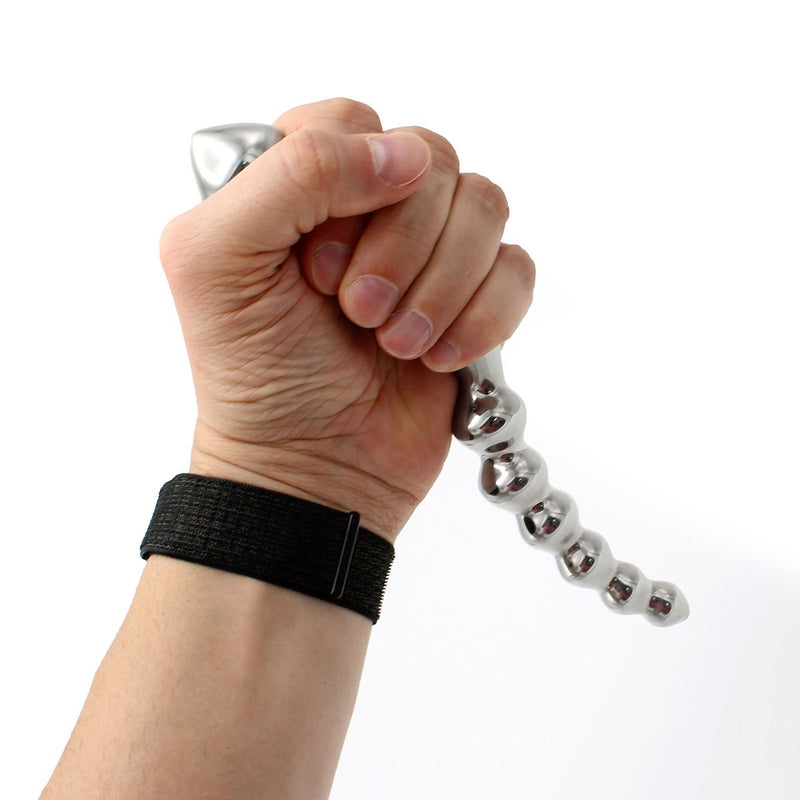 Kiotos - Curve Steel Dildo Ridges - Dildo met Ribbels - RVS