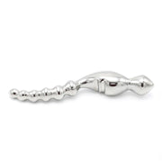 Kiotos - Curve Steel Dildo Ridges - Dildo met Ribbels - RVS