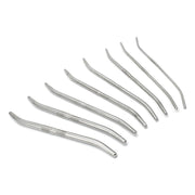 Kiotos - Double End Dilator Set met Curve - RVS - 8 stuks