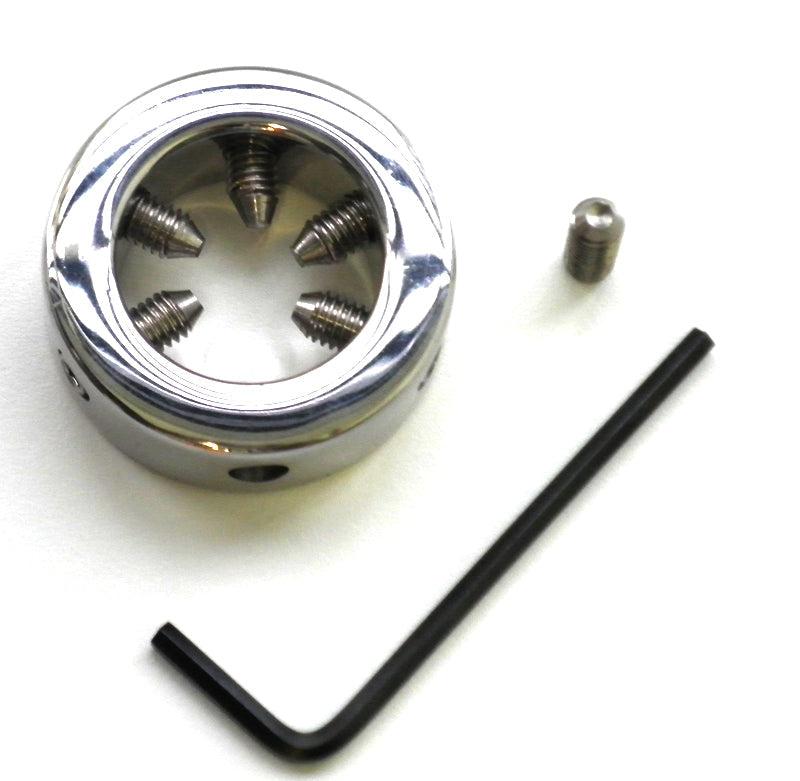 Kiotos - Eikelring RVS Met spikes - 35 mm