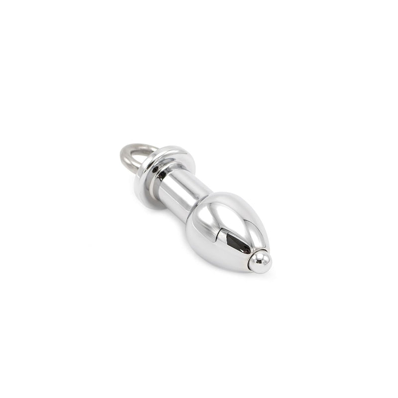 Kiotos - Holle Buttplug Van RVS Met afsluitschroef - Small