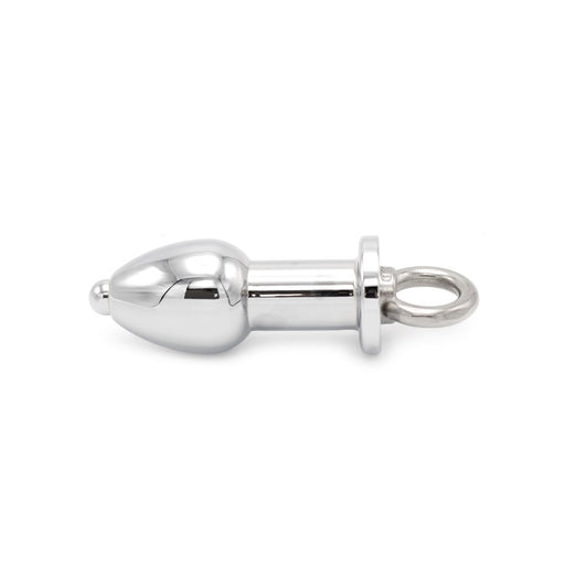 Kiotos - Holle Buttplug Van RVS Met afsluitschroef - Small