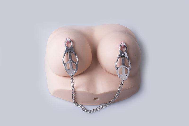Kiotos - Metalen Tepelklemmen Met Ketting
