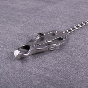 Kiotos - Metalen Tepelklemmen Met Ketting