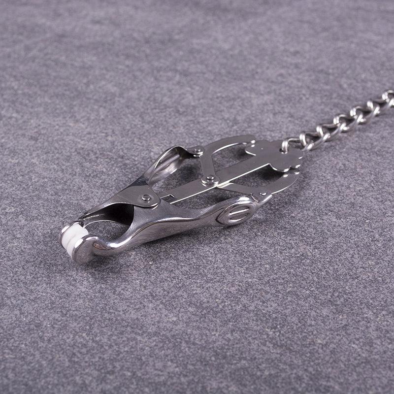 Kiotos - Metalen Tepelklemmen Met Ketting