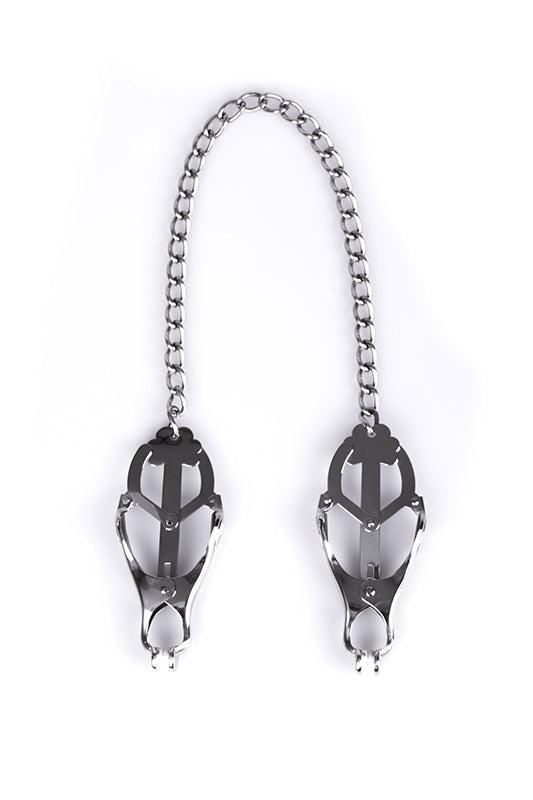 Kiotos - Metalen Tepelklemmen Met Ketting