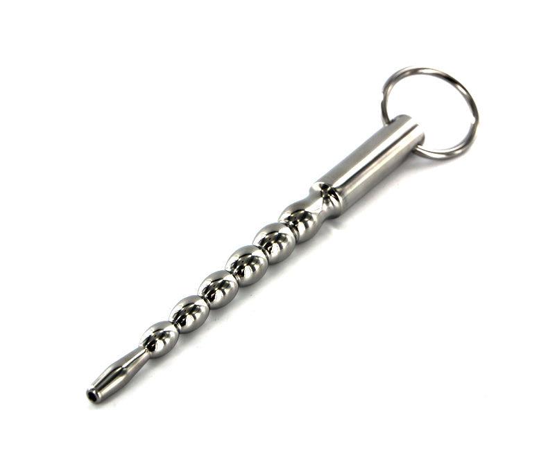 Kiotos - Penis Stick met Balletjes en Trekring - Penis Plug Ø 7 mm