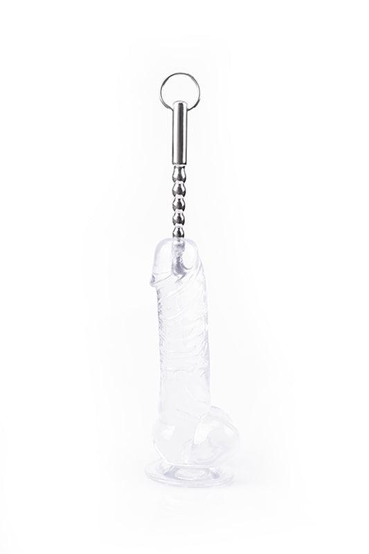 Kiotos - Penis Stick met Balletjes en Trekring - Penis plug Ø 8 mm
