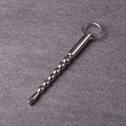 Kiotos - Penis Stick met Balletjes en Trekring - Penis plug Ø 8 mm