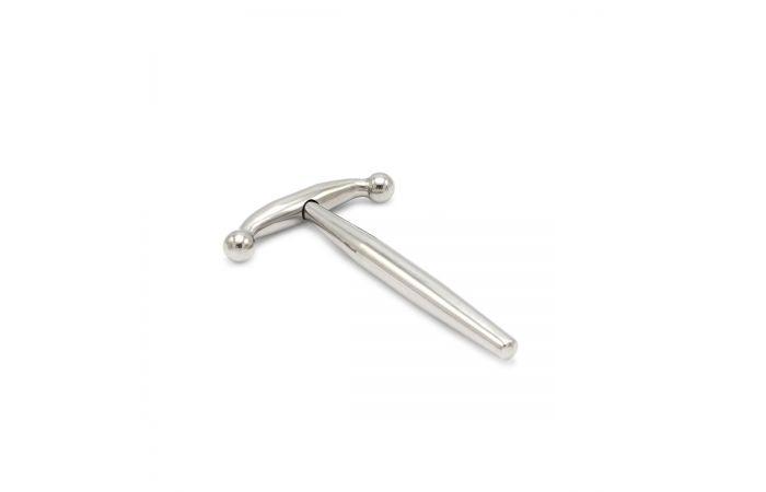 Kiotos - Stalen Penisstick Vader Ronde Tip XL