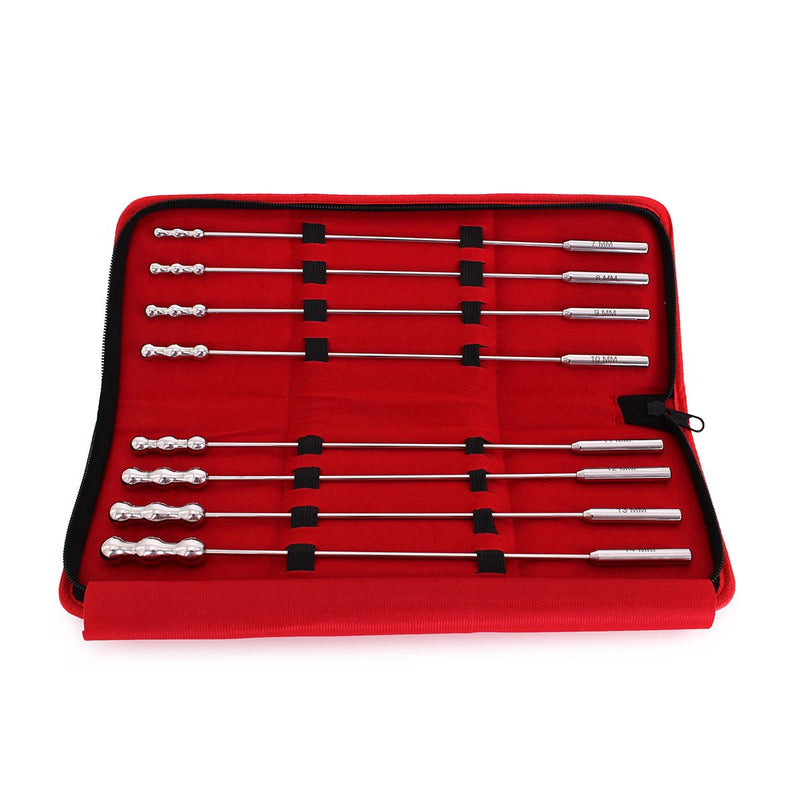 Kiotos - Urethral Sound Rosebud Dilators - Set Van 8 Stuks