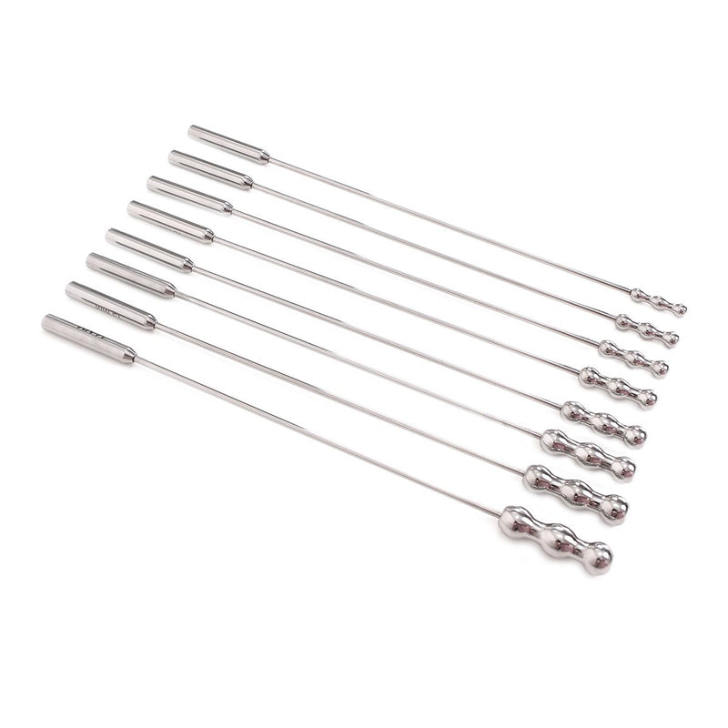 Kiotos - Urethral Sound Rosebud Dilators - Set Van 8 Stuks