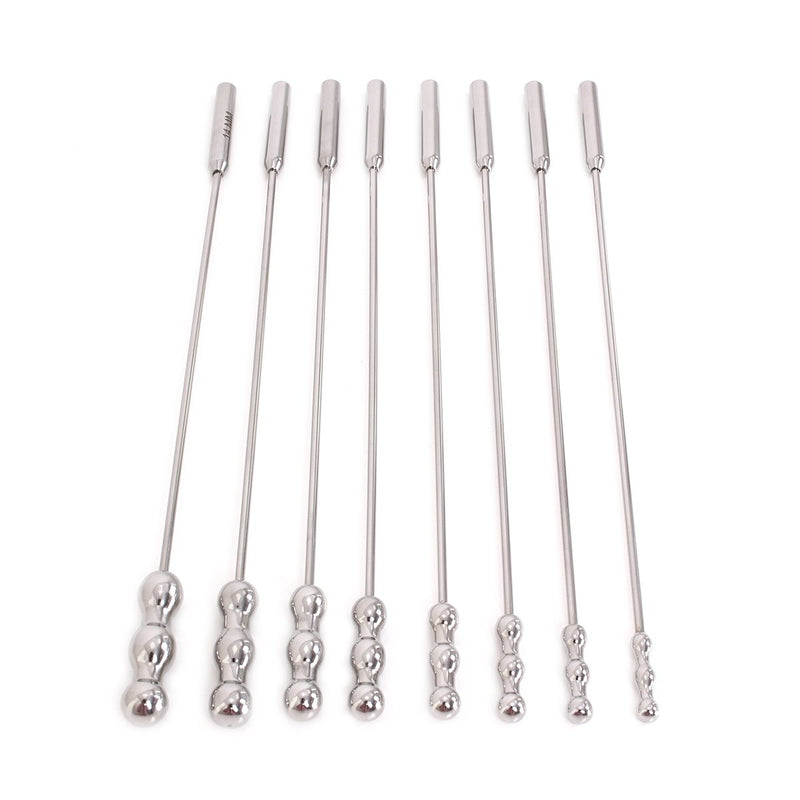 Kiotos - Urethral Sound Rosebud Dilators - Set Van 8 Stuks