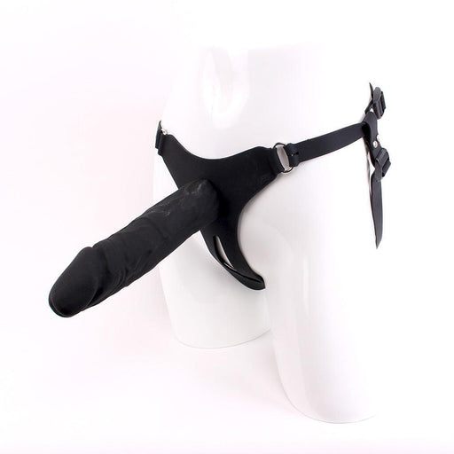 Kiotos Strap-on dildo Siliconen 20 x 4,7 cm - Zwart