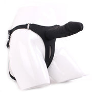 Kiotos Strap-on dildo Siliconen 20 x 4,7 cm - Zwart