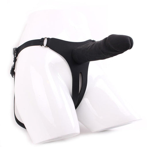 Kiotos Strap-on dildo Siliconen 20 x 4,7 cm - Zwart